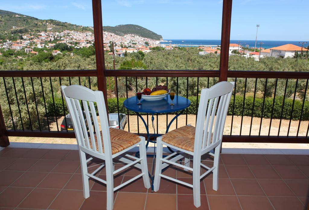 Casa Bella Vista Villa Skopelos stad Exteriör bild